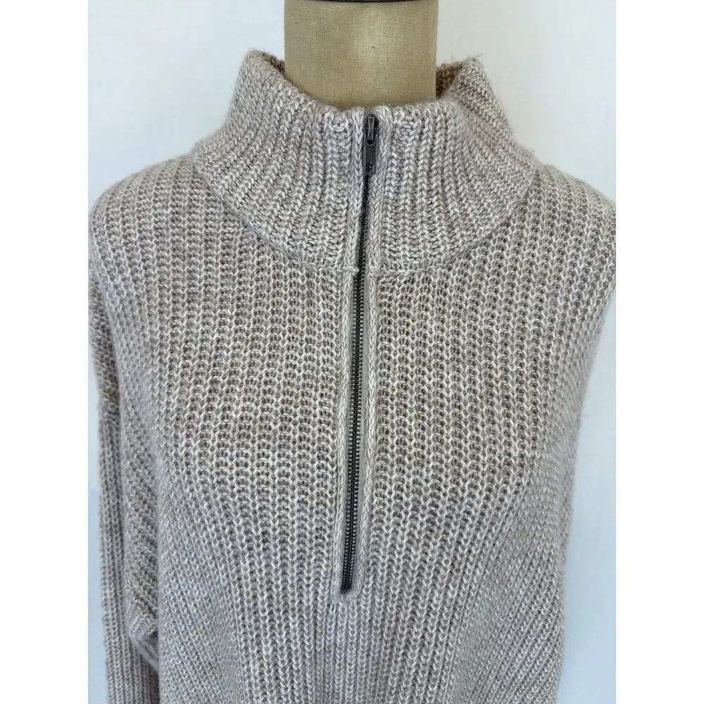 NWT Soya Concept Oatmeal Wool Blend Sweater Size XL #0435